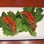 Ginger Sesame Chicken Lettuce Wraps
