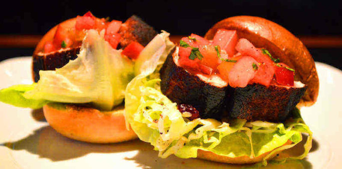 Blackened Tuna Sliders