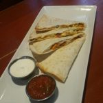 THREE CHEESE QUESADILLA