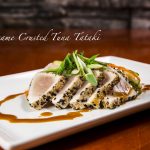 SESAME CRUSTED TUNA TATAKI